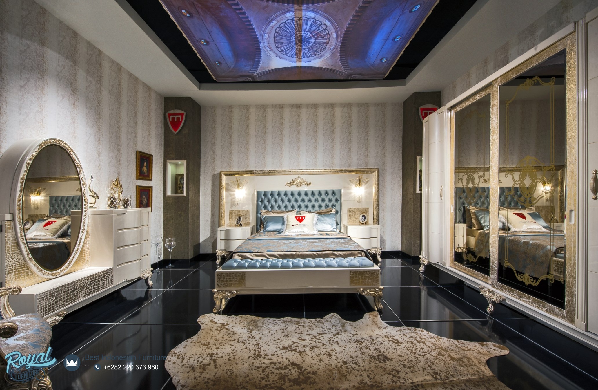 Set Tempat Tidur Modern Mewah Mewah Terbaru Jadore Odasi Royal
