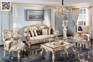Sofa Ruang Tamu Set Jepara Klasik Mewah Terbaru French Style