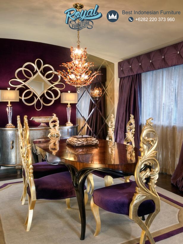 Set Meja Kursi Makan Klasik Charles Mewah Terbaru Purple, 1 Set Meja Makan, Furniture Jepara, Harga Set Meja Makan Jepara, Mebel Jepara, Meja Kursi Makan Jepara, Meja Kursi Makan Kayu, Meja Makan Jati, Meja Makan Jepara Klasik Murah, Meja Makan Set, Model Meja Kursi Makan Terbaru, Royal Furniture, Set Meja Makan Jati, Set Meja Makan Mewah, Set Meja Makan Minimalis Modern, Set Meja Makan Murah