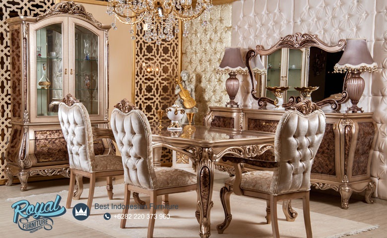 Dining Set Meja Kursi Makan Klasik Mewah Terbaru Nazende Set Meja Kursi Makan Klasik Mewah Terbaru Nazende, 1 Set Meja Makan, Furniture Jepara, Harga Set Meja Makan Jepara, Mebel Jepara, Meja Kursi Makan Jepara, Meja Kursi Makan Kayu, Meja Makan Jati, Meja Makan Jepara Klasik Murah, Meja Makan Set, Model Meja Kursi Makan Terbaru, Royal Furniture, Set Meja Makan Jati, Set Meja Makan Mewah, Set Meja Makan Minimalis Modern, Set Meja Makan Murah