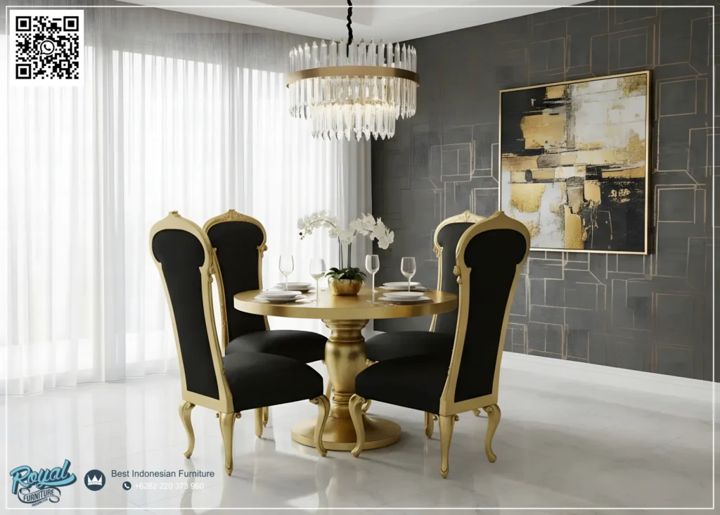 1 Set Meja Makan Oval Mewah Terbaru Gold Modern, meja makan mewah 6 kursi, meja makan modern, meja makan sederhana, dapur mewah, meja makan minimalis, meja makan mewah klasik, set meja makan mewah, set meja makan classic, set meja makan modern, set meja makan minimalis, kursi makan jati jepara, meja makan kayu jati jepara, meja makan jati minimalis terbaru, kursi makan jati mewah, meja makan jepara terbaru, meja makan klasik mewah