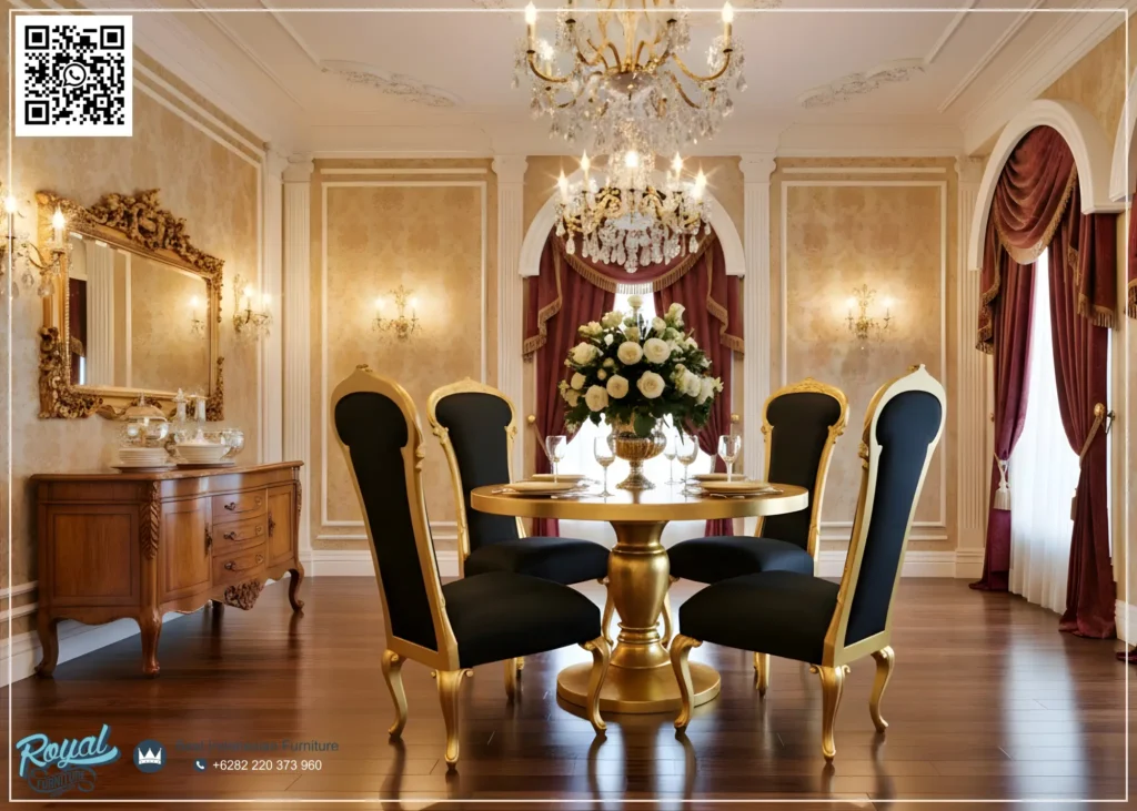 Dining Set Meja Makan Oval Mewah Terbaru Gold, meja makan mewah 6 kursi, meja makan modern, meja makan sederhana, dapur mewah, meja makan minimalis, meja makan mewah klasik, set meja makan mewah, set meja makan classic, set meja makan modern, set meja makan minimalis, kursi makan jati jepara, meja makan kayu jati jepara, meja makan jati minimalis terbaru, kursi makan jati mewah, meja makan jepara terbaru, meja makan klasik mewah