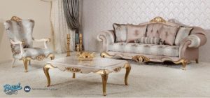 Sofa Ruang Tamu Klasik Mewah Terbaru Arabian Style