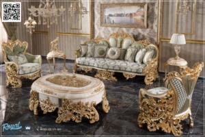 Sofa Tamu Ukir Mewah Terbaru Victorian