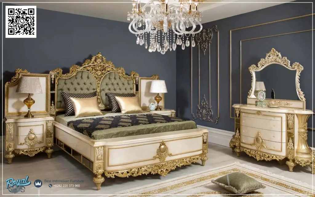 Toko Furniture Kamar Tidur Set Modern Mewah Terbaru Saltanata Kamar Mewah Sultan Kamar Mewah Elegan Kamar Mewah Aesthetic