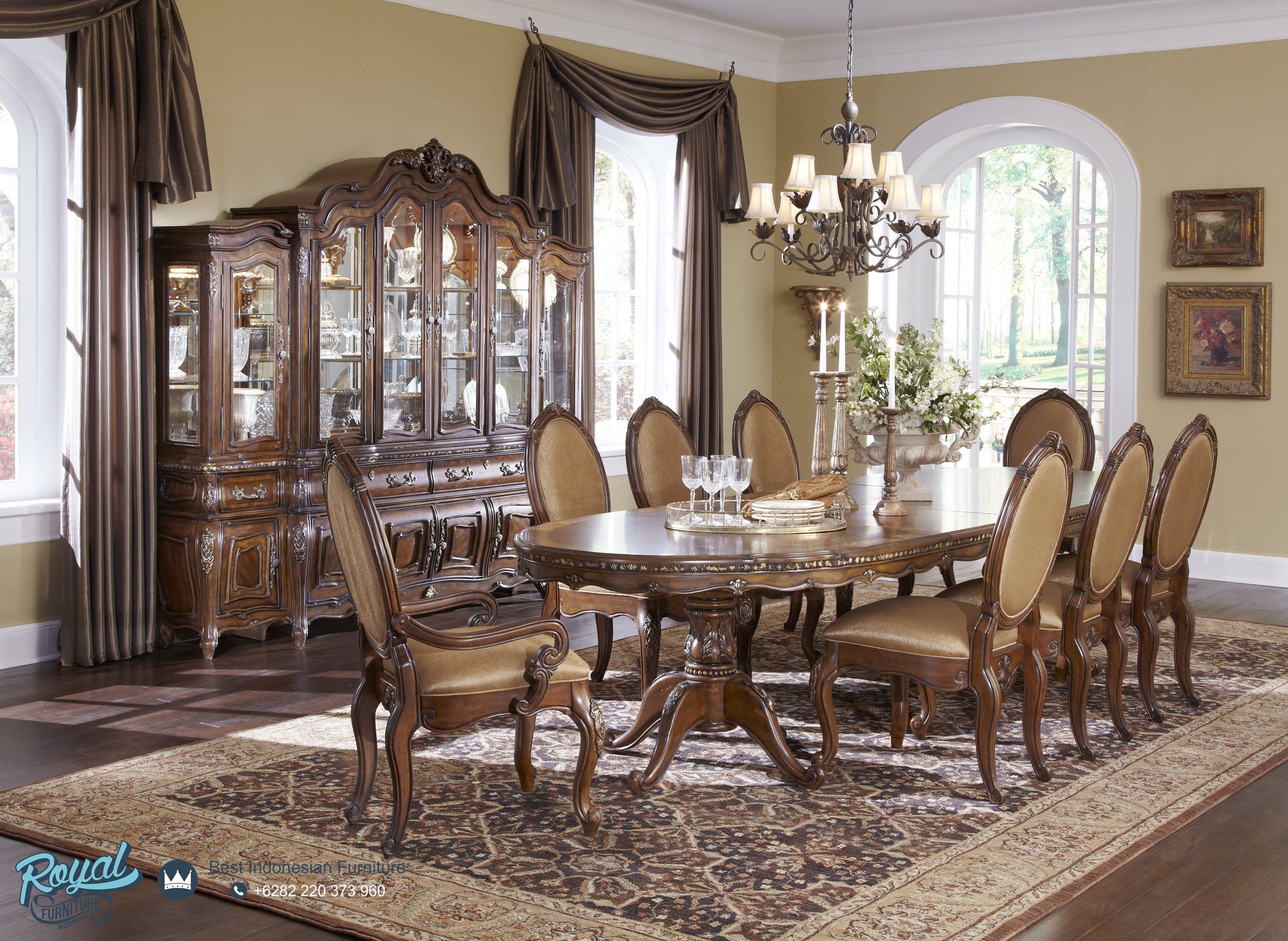Meja Kursi Makan Mebel Jepara Mewah Terbaru Lavelle, 1 Set Meja Makan, Furniture Jepara, Harga Set Meja Makan Jepara, Mebel Jepara, Meja Kursi Makan Jepara, Meja Kursi Makan Kayu, Meja Makan Jati, Meja Makan Jepara Klasik Murah, Meja Makan Set, Model Meja Kursi Makan Terbaru, Royal Furniture, Set Meja Makan Jati, Set Meja Makan Mewah, Set Meja Makan Minimalis Modern, Set Meja Makan Murah