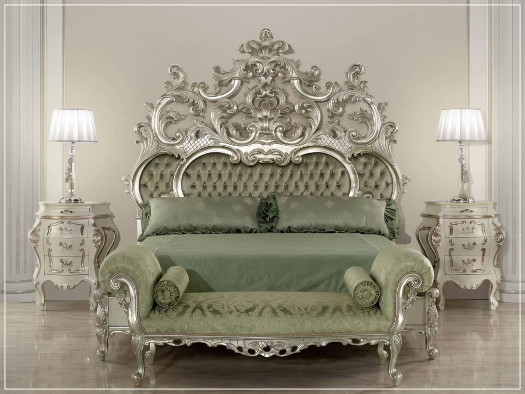 Set Kamar Tidur Ukiran Mewah Terbaru French Style