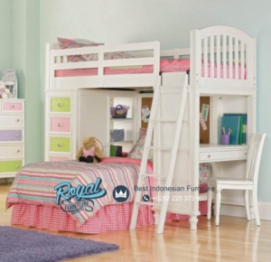 Tempat Tidur Anak Tingkat Minimalis Modern Terbaru Multifungsi