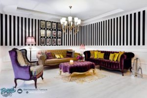Set Sofa Tamu Klasik Modern Paris Minimalis Terbaru