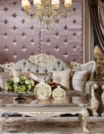 Kursi Sofa Tamu Mewah Modern Ukir Jepara Italian Style