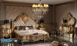 Set Kamar Tidur Klasik Mewah Gold Duco Kosova