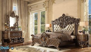 Bedroom Kamar Tidur Set Klasik Mewah Ukir Jepara Eropa Style Armoire