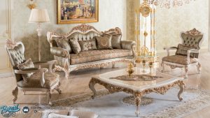Set Sofa Ruang Tamu Mewah Klasik Turki Design