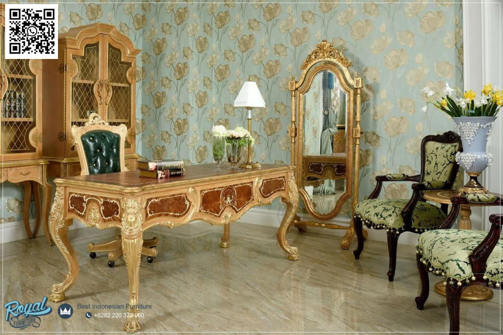 Furniture Kantor Mewah, Meja Direktur Klasik, Meja Kantor, Meja Kantor Mewah, Meja Kerja, Meja Kerja Direktur, Furniture Kantor Custom Jepara, Furniture Kantor Jepara, Furniture Kantor,Meja Kantor Mewah Ruang Keja Direktur