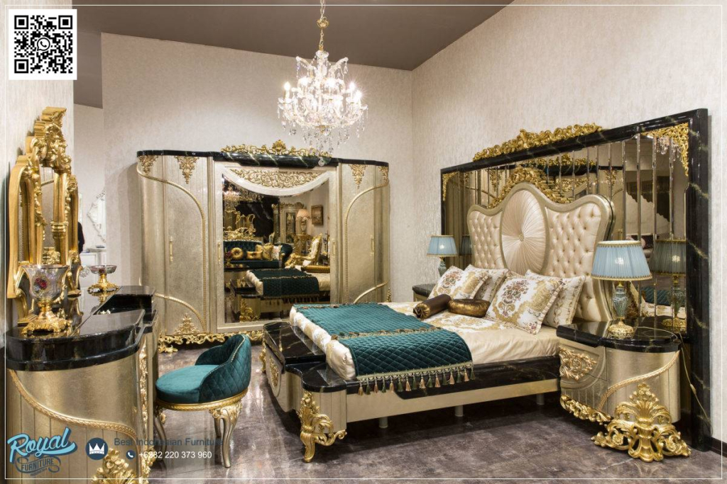 Kamar Set Mewah Furniture Interior Rumah Klasik Modern