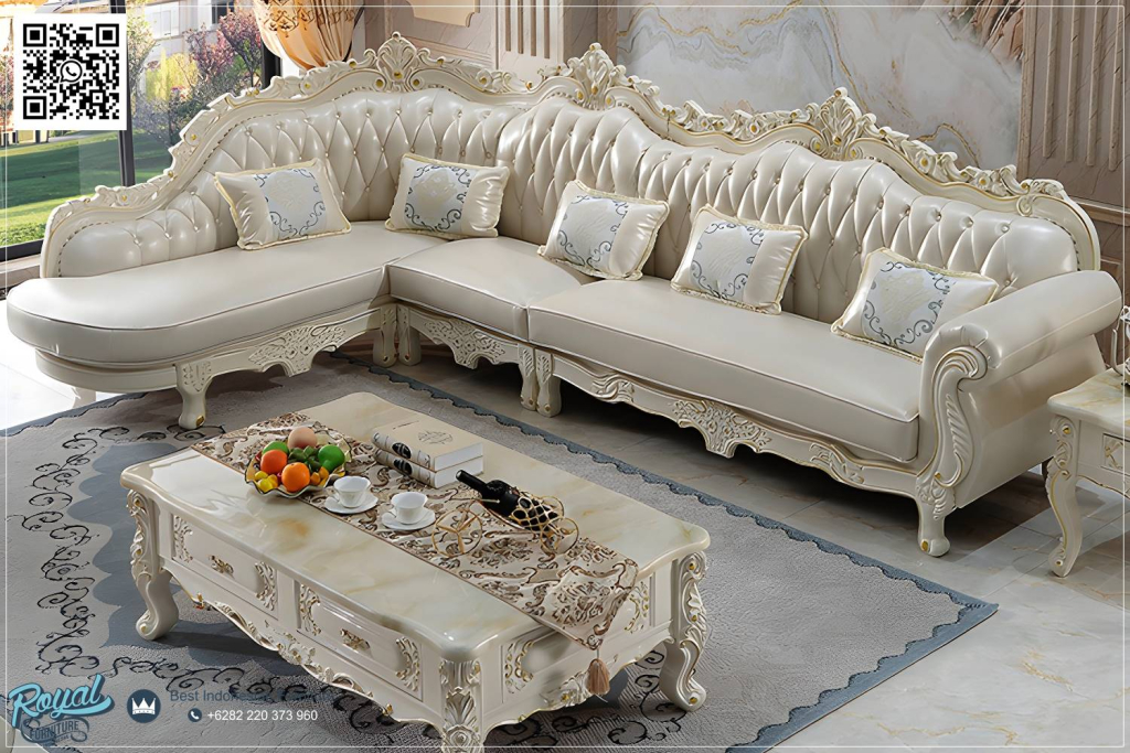 Model Sofa Ruang Keluarga Mewah Klasik Chesterfield