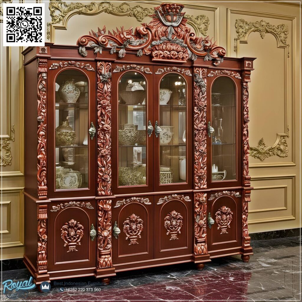 Bufet Lemari Hias, Lemari Hias Kaca, Lemari Hias Kayu Jati, Lemari Hias Klasik, Lemari Hias Mewah, lemari hias minimalis, Lemari Hias Ruang Tamu, Lemari Hias Sudut, Lemari Hias Terbaru, Lemari Hias Tv, Model Lemari Sudut, Jual Bufet Lemari Hias Mewah Ukiran Klasik Jepara