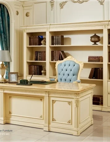 Meja Kantor Klasik Eropa Style