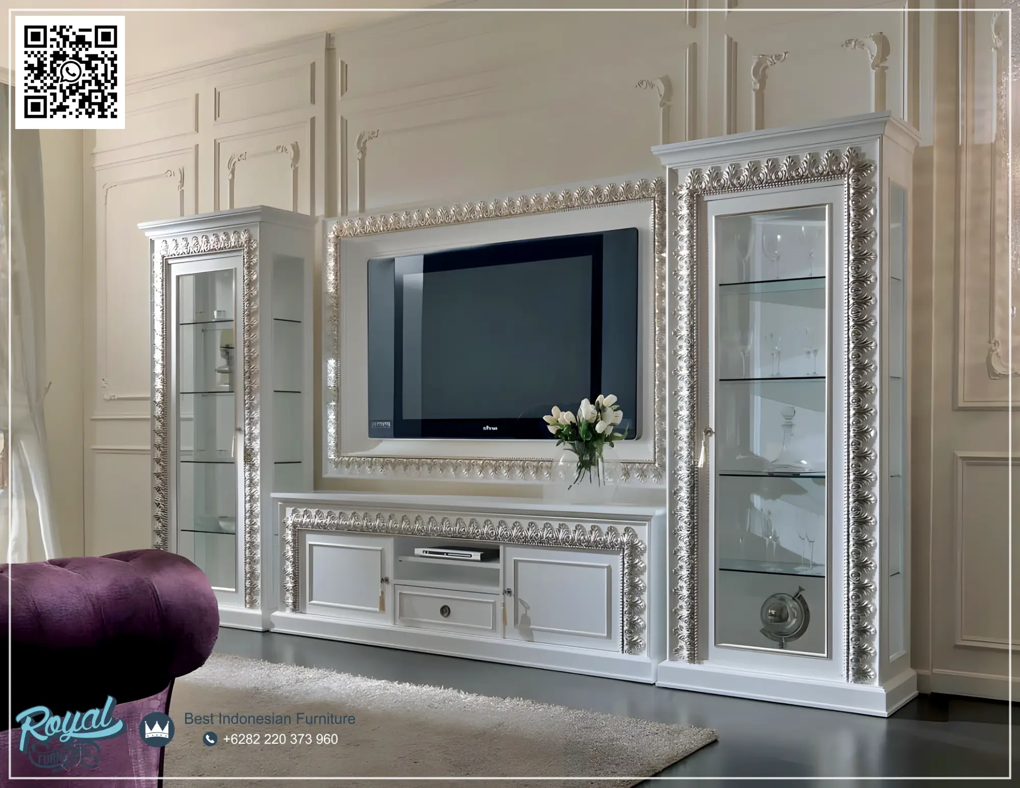 Almari Bufet TV Minimalis Modern Terbaru