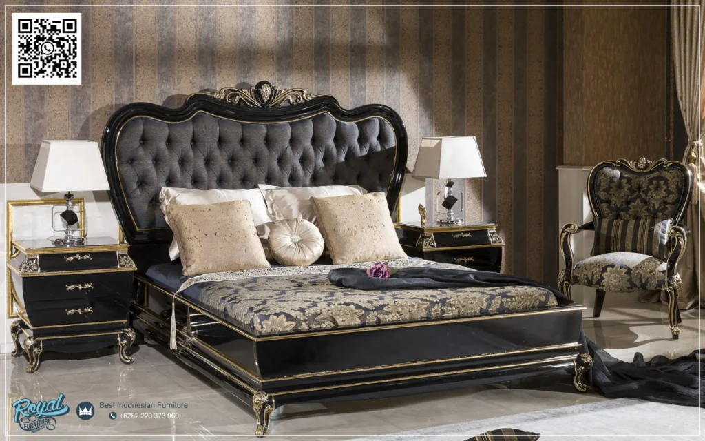 Dipan Hotel Tempat Tidur Hitam Mewah Terbaru Bosna Exclusive