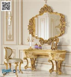Meja Rias Set Kamar Tidur Mewah Terbaru Italian Luxury