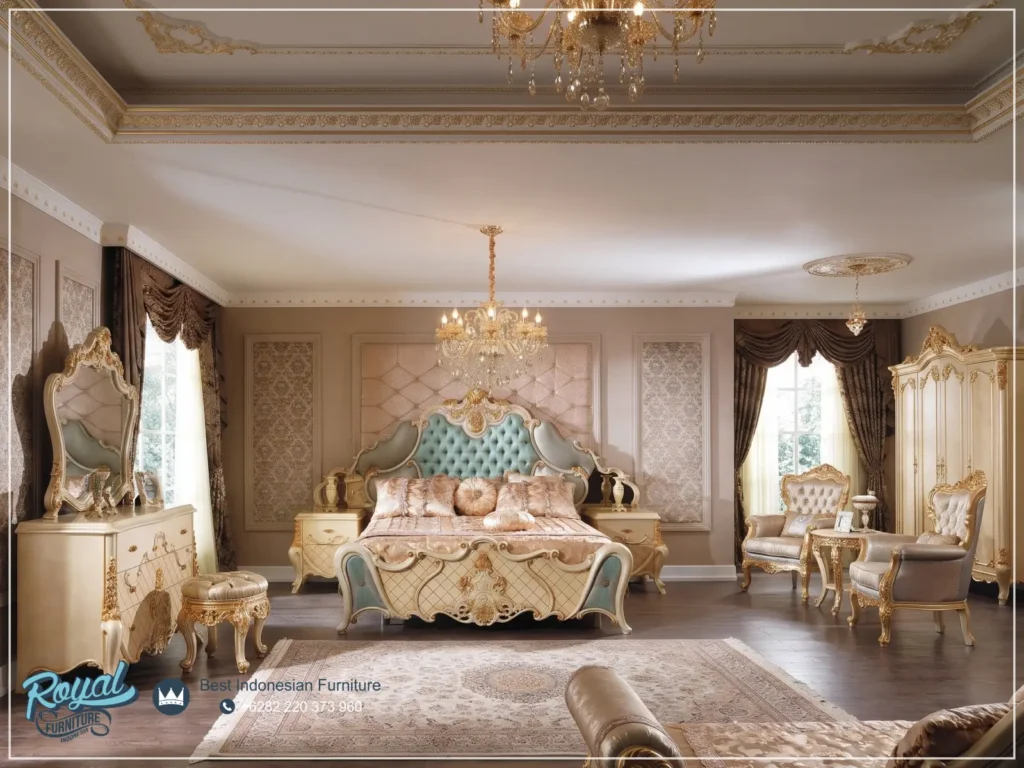Bedroom Set Kamar Tidur Mewah Turky Mirayatak Ukir Klasik Jepara