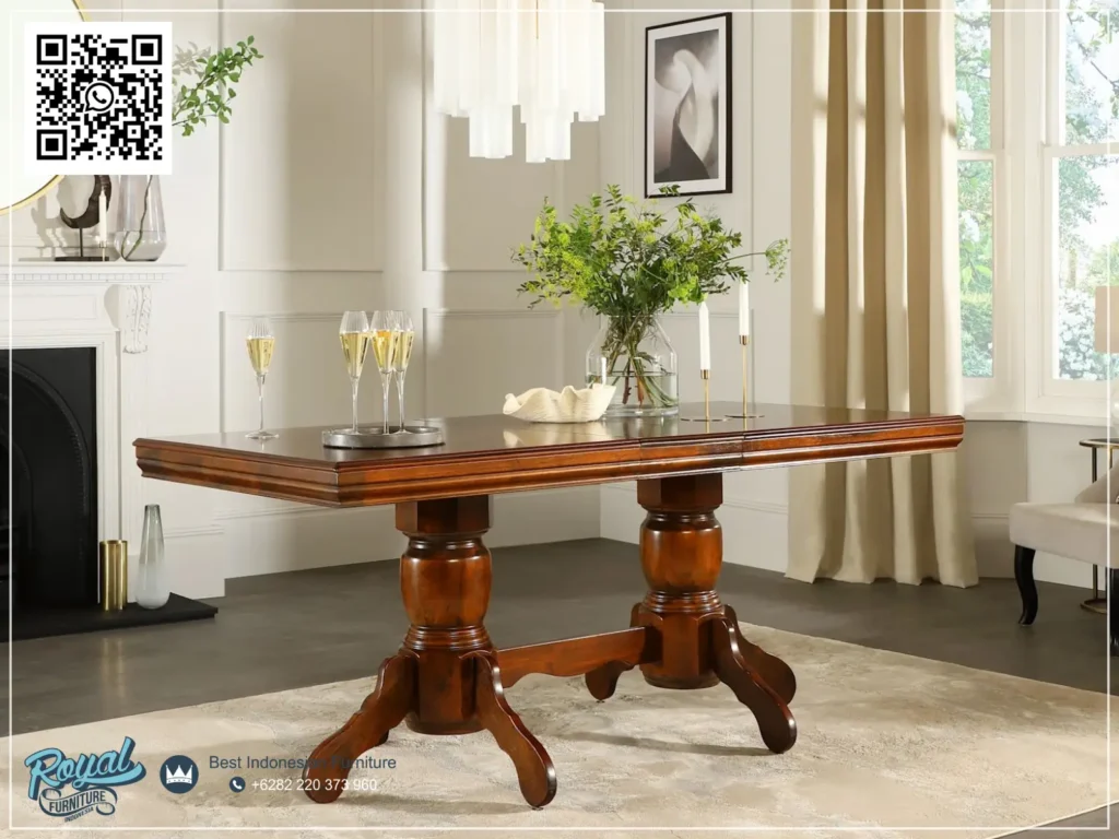 Model Meja Makan Jati Terbaru Chatsworth
