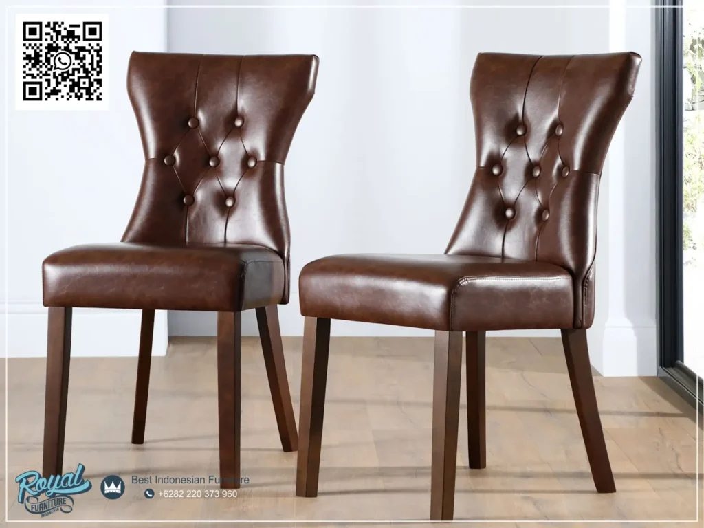 Sale Kursi Sofa Kulit Tren Terbaru Dining Chair Chatsworth
