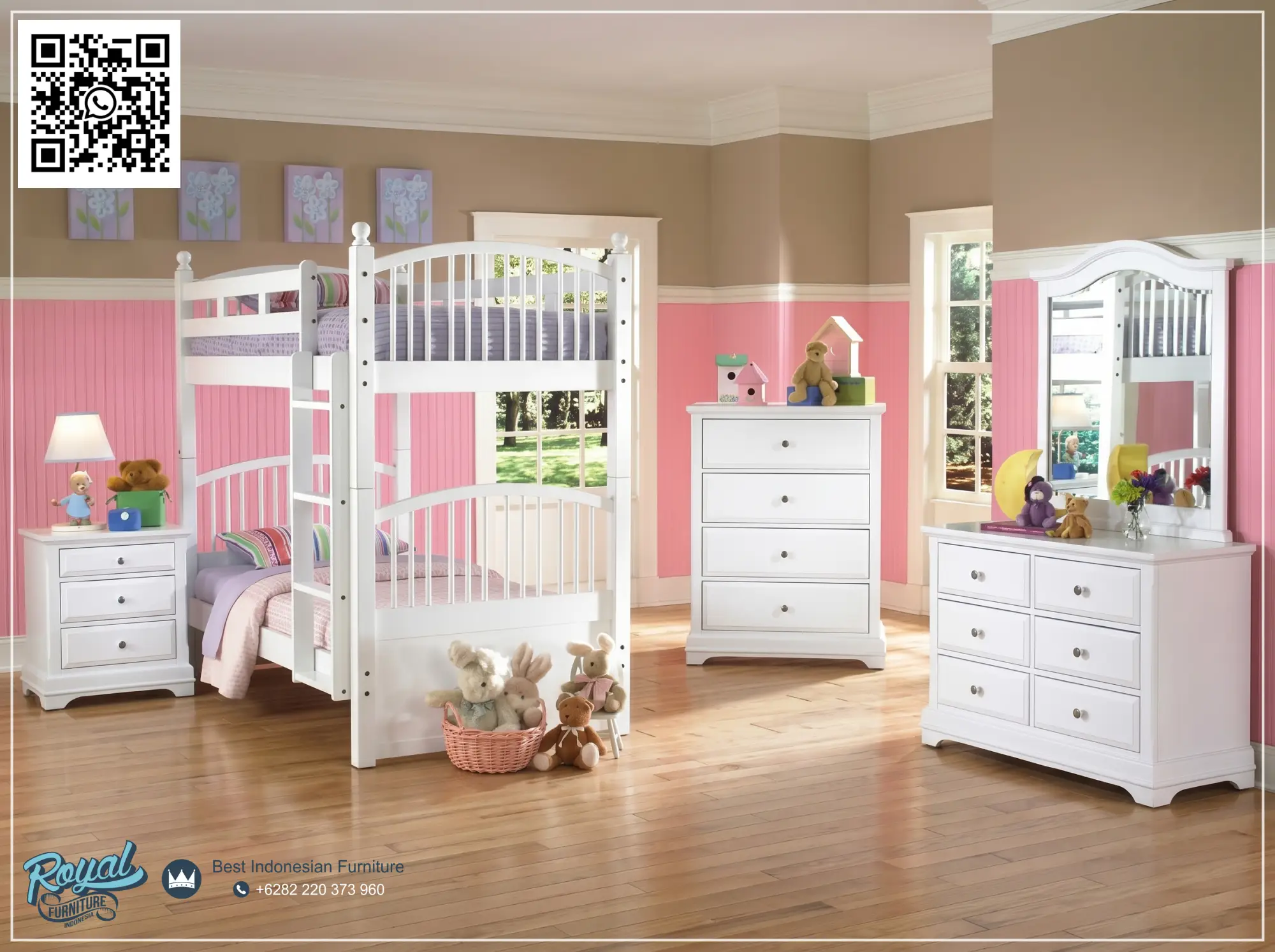 Bedroom Set Kamar Tidur Anak Susun Modern Mewah Terbaru