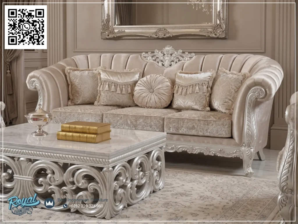 Sofa Ukiran Mebel Jepara Jati Mewah Terbaru Luxury