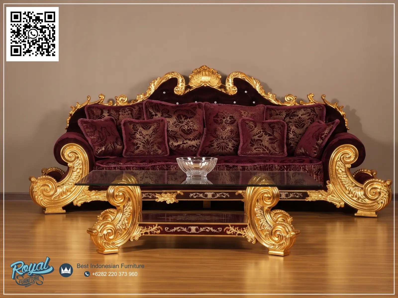 Model Sofa Royal Ukiran Jepara Terbaru