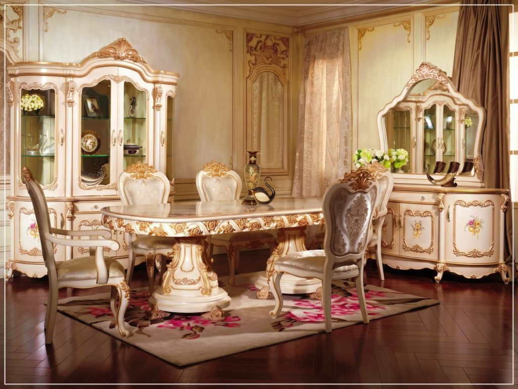 Dining Set Kursi Makan Modern Mewah Terbaru
