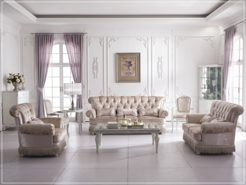 Sofa Tamu Modern Mewah Florence