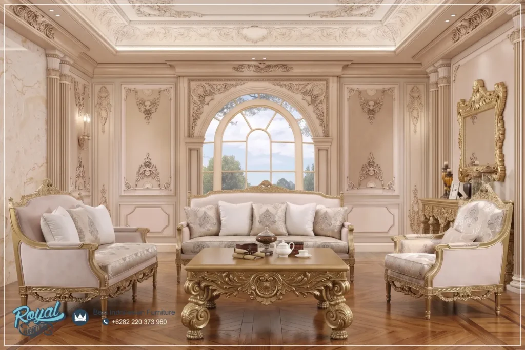 Set Sofa Tamu Mewah Classic Homey Living Room Royal Heritage